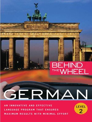 cover image of Behind the Wheel--German 2